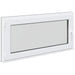 Fereastră pentru subsol RISOR Antracit 120 x 60 cm PVC și Sticlă - WALTI WALTI
