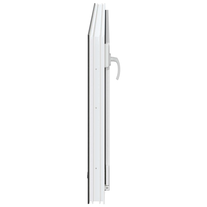 Fereastră pentru subsol RISOR Antracit 120 x 60 cm PVC și Sticlă - WALTI WALTI
