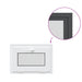 Fereastră pentru subsol RISOR 60 x 40 cm PVC și Sticlă Antracit - WALTI WALTI