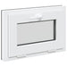 Fereastră pentru subsol RISOR 60 x 40 cm PVC și Sticlă Antracit - WALTI WALTI