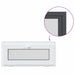Fereastră pentru subsol RISOR 90 x 40 cm PVC și Sticlă Antracit - WALTI WALTI