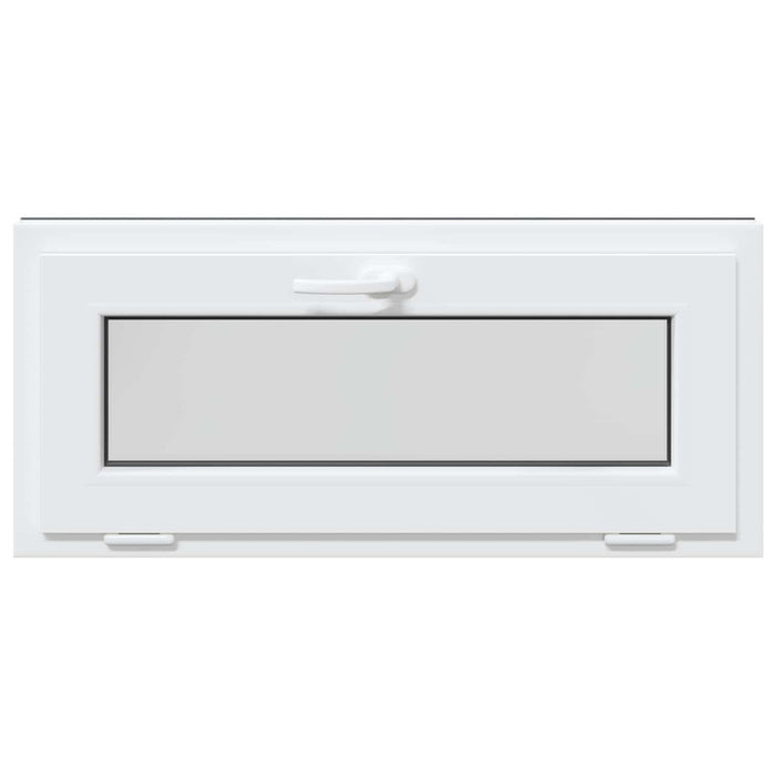 Fereastră pentru subsol RISOR 90 x 40 cm PVC și Sticlă Antracit - WALTI WALTI