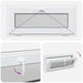 Fereastră pentru subsol RISOR 90 x 40 cm PVC și Sticlă Antracit - WALTI WALTI