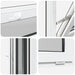 Fereastră pentru subsol RISOR 100 x 40 cm PVC și Sticlă - WALTI WALTI