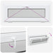 Fereastră pentru subsol RISOR 100 x 40 cm PVC și Sticlă - WALTI WALTI