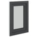 Fereastră pentru subsol RISOR Antracit 50 x 75 cm PVC și Sticlă - WALTI WALTI