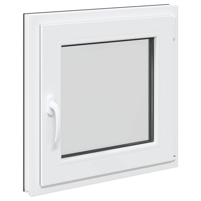 Fereastră pentru subsol RISOR Antracit 60 x 60 cm PVC și Sticlă - WALTI WALTI