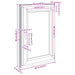 Fereastră pentru subsol RISOR Antracit 60 x 80 cm PVC și Sticlă - WALTI WALTI