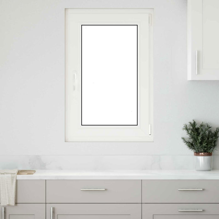 Fereastră pentru subsol RISOR Antracit 60 x 90 cm PVC și Sticlă - WALTI WALTI