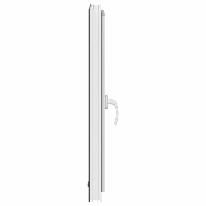 Fereastră pentru subsol RISOR Antracit 60 x 90 cm PVC și Sticlă - WALTI WALTI