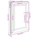 Fereastră pentru subsol RISOR Antracit 60 x 100 cm PVC și Sticlă - WALTI WALTI