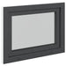 Fereastră pentru subsol RISOR Antracit 80 x 60 cm PVC și Sticlă - WALTI WALTI