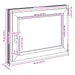 Fereastră pentru subsol RISOR Antracit 80 x 60 cm PVC și Sticlă - WALTI WALTI