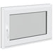 Fereastră pentru subsol RISOR Antracit 80 x 70 cm PVC și Sticlă - WALTI WALTI
