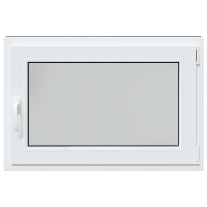 Fereastră pentru subsol RISOR Antracit 80 x 70 cm PVC și Sticlă - WALTI WALTI