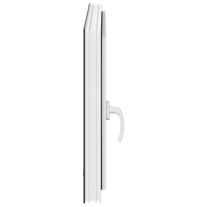 Fereastră pentru subsol RISOR Antracit 80 x 70 cm PVC și Sticlă - WALTI WALTI