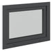 Fereastră pentru subsol RISOR Antracit 90 x 50 cm PVC și Sticlă - WALTI WALTI