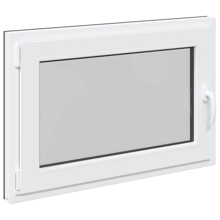 Fereastră pentru subsol RISOR Antracit 90 x 60 cm PVC și Sticlă - WALTI WALTI