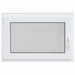 Fereastră pentru subsol RISOR Antracit 90 x 60 cm PVC și Sticlă - WALTI WALTI