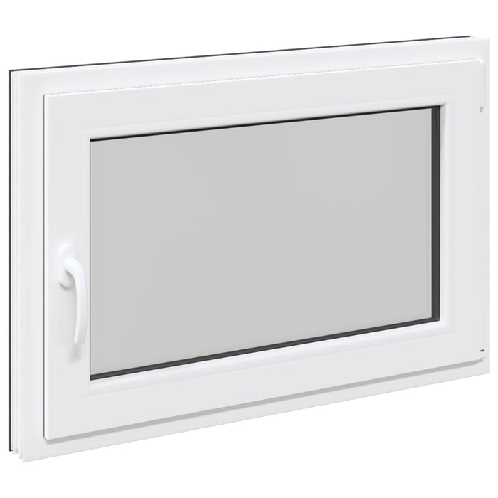Fereastră pentru subsol RISOR Antracit 90 x 60 cm PVC și Sticlă - WALTI WALTI