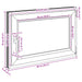 Fereastră pentru subsol RISOR Antracit 90 x 60 cm PVC și Sticlă - WALTI WALTI