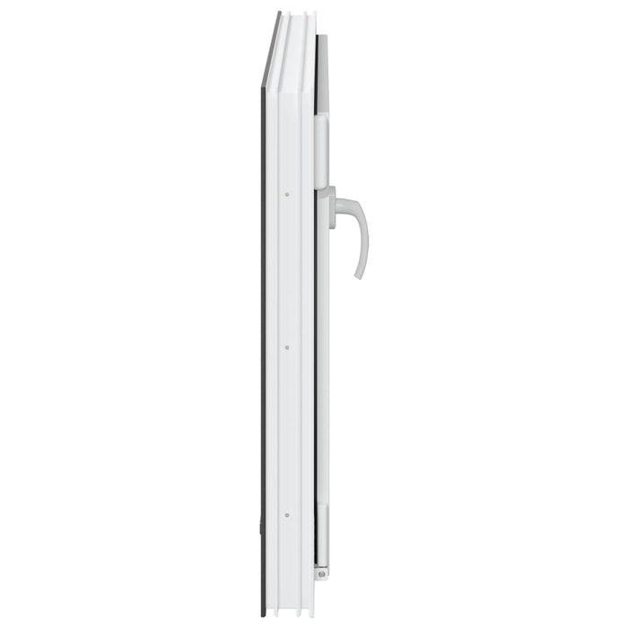 Fereastră pentru subsol RISOR Antracit 90 x 70 cm PVC și Sticlă - WALTI WALTI