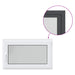Fereastră pentru subsol RISOR Antracit 100 x 50 cm PVC și Sticlă - WALTI WALTI