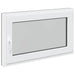 Fereastră pentru subsol RISOR Antracit 100 x 50 cm PVC și Sticlă - WALTI WALTI