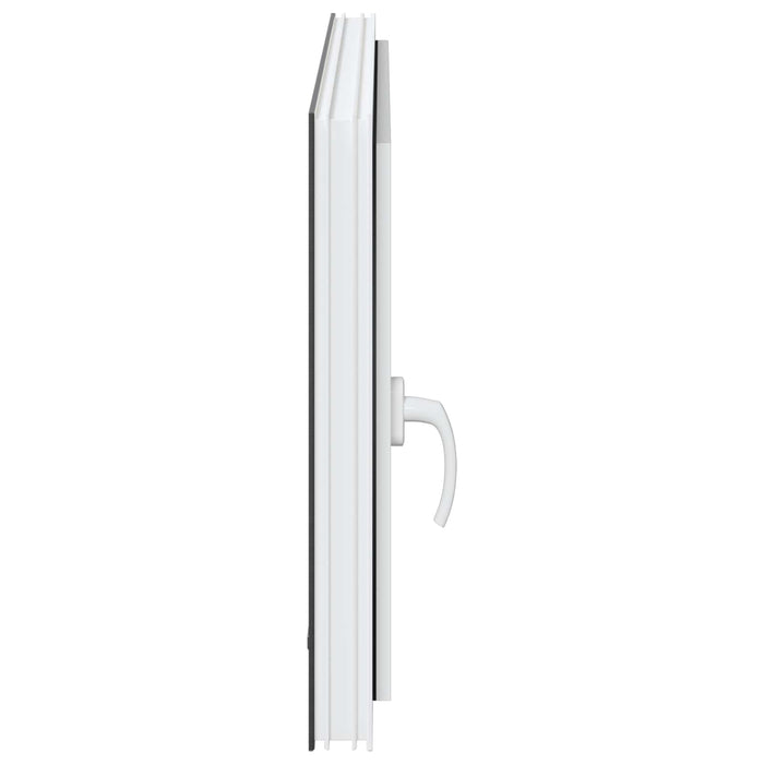 Fereastră pentru subsol RISOR Antracit 100 x 50 cm PVC și Sticlă - WALTI WALTI