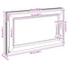 Fereastră pentru subsol RISOR Antracit 100 x 50 cm PVC și Sticlă - WALTI WALTI
