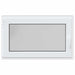 Fereastră pentru subsol RISOR Antracit 100 x 60 cm PVC și Sticlă - WALTI WALTI