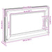 Fereastră pentru subsol RISOR Antracit 100 x 60 cm PVC și Sticlă - WALTI WALTI