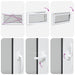 Fereastră pentru subsol RISOR Antracit 110 x 50 cm PVC și Sticlă - WALTI WALTI