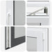 Fereastră pentru subsol RISOR Antracit 110 x 60 cm PVC și Sticlă - WALTI WALTI