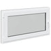 Fereastră pentru subsol RISOR Antracit 110 x 60 cm PVC și Sticlă - WALTI WALTI