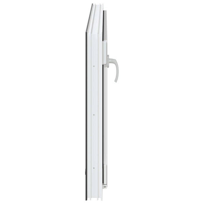 Fereastră pentru subsol RISOR Antracit 110 x 60 cm PVC și Sticlă - WALTI WALTI