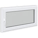 Fereastră pentru subsol RISOR Antracit 120 x 60 cm PVC și Sticlă - WALTI WALTI