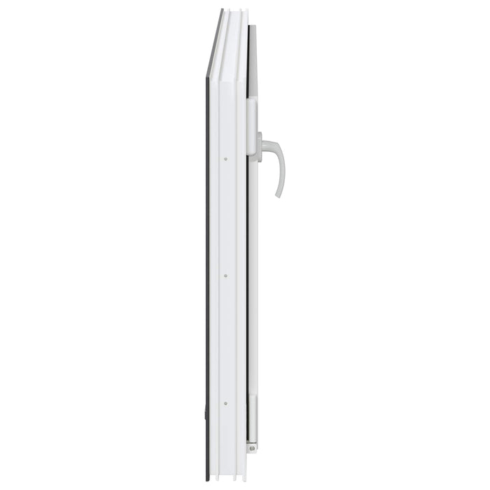 Fereastră pentru subsol RISOR Antracit 120 x 60 cm PVC și Sticlă - WALTI WALTI