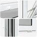 Fereastră pentru subsol RISOR 60 x 40 cm PVC și Sticlă Antracit - WALTI WALTI