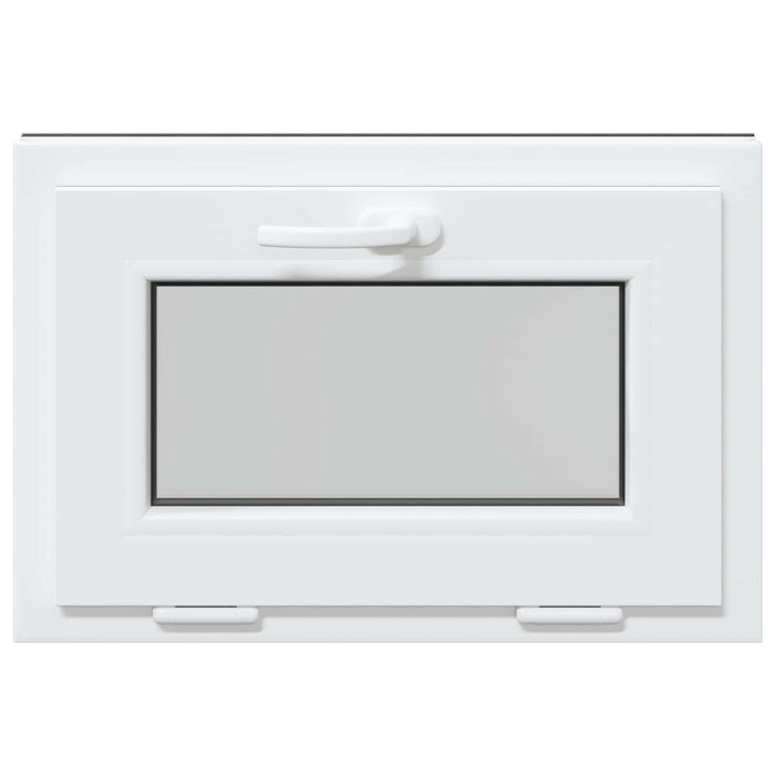 Fereastră pentru subsol RISOR 60 x 40 cm PVC și Sticlă Antracit - WALTI WALTI