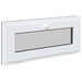 Fereastră pentru subsol RISOR 90 x 40 cm PVC și Sticlă Antracit - WALTI WALTI