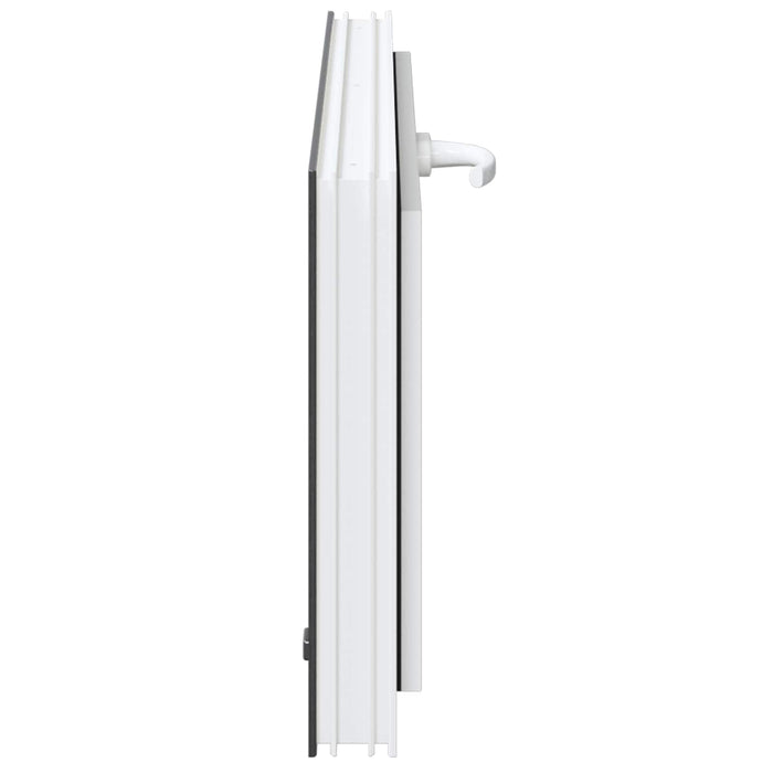 Fereastră pentru subsol RISOR 90 x 40 cm PVC și Sticlă Antracit - WALTI WALTI