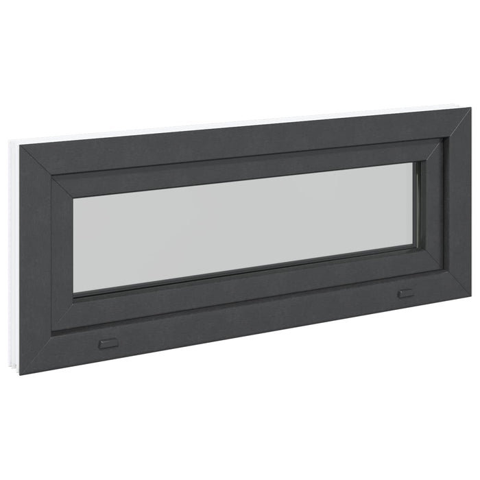 Fereastră pentru subsol RISOR 110 x 40 cm PVC și Sticlă - WALTI WALTI