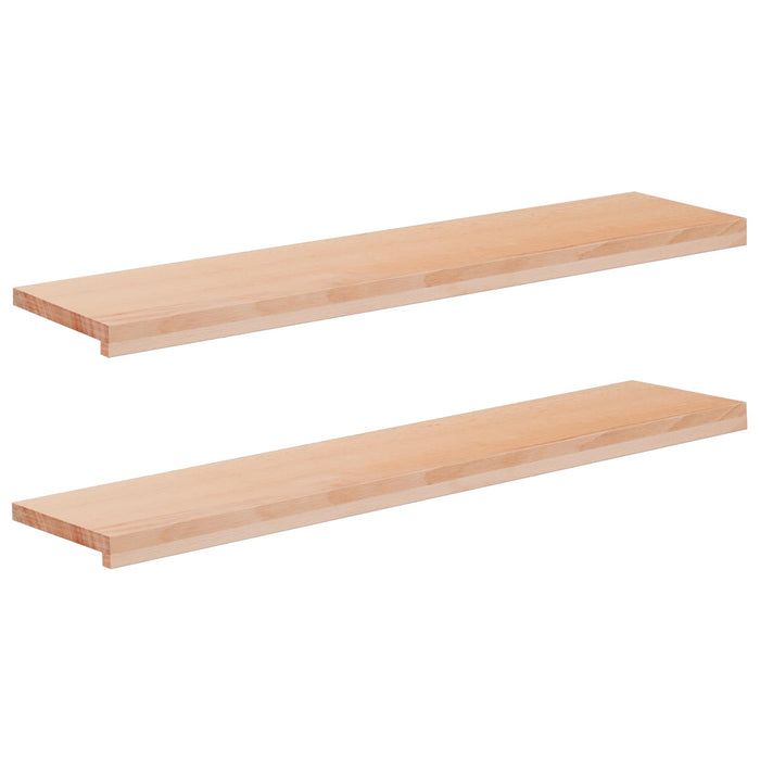 Trepte de scară 2 buc. 120 x 30 x 2 cm natural WALTI