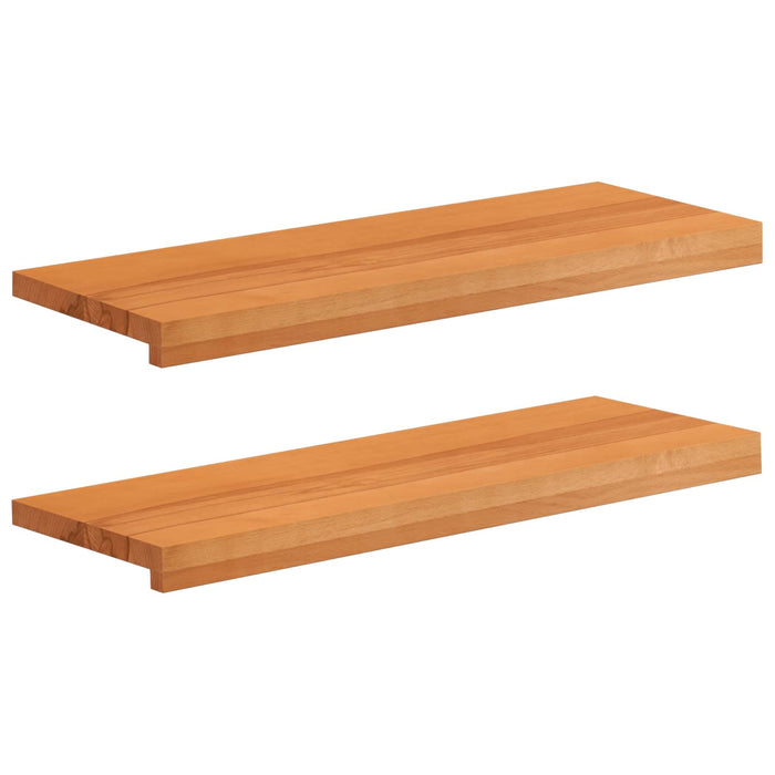 Trepte de scară 2 buc. 80 x 30 x 2 cm Maro deschis WALTI