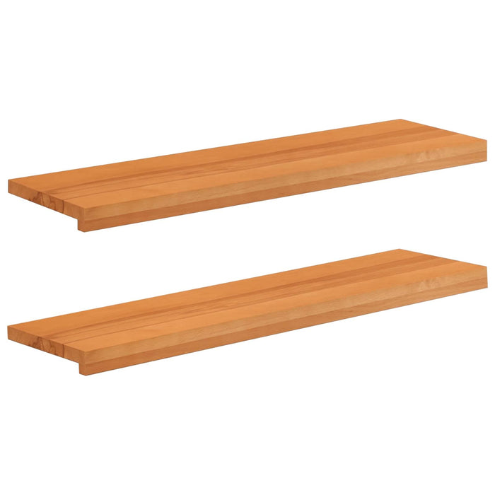 Trepte de scară 2 buc. 100 x 30 x 2 cm Maro deschis WALTI