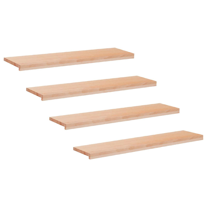 Trepte de scară 4 buc. 120 x 25 x 2 cm natural WALTI