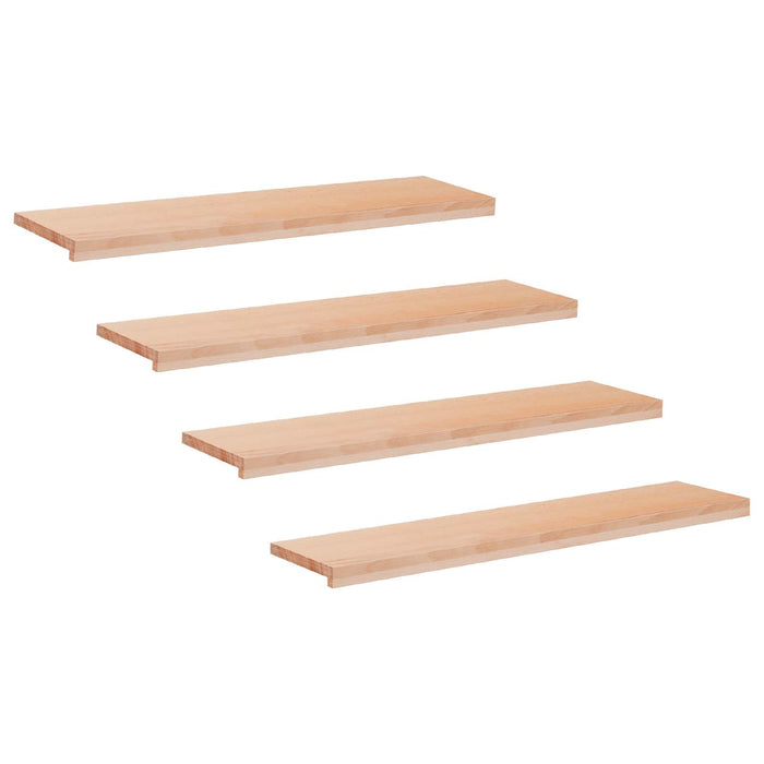 Trepte de scară 4 buc. 120 x 30 x 2 cm natural WALTI