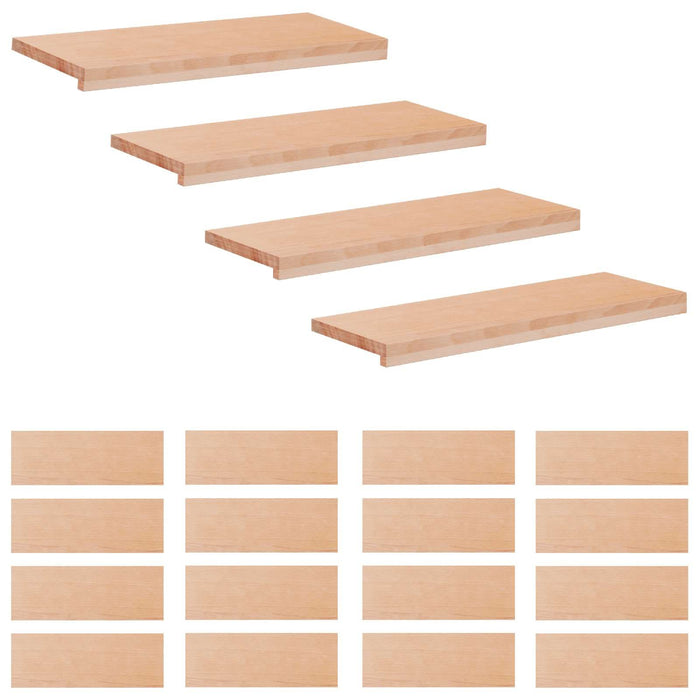 Trepte de scară 20 buc. 70 x 25 x 2 cm natural WALTI
