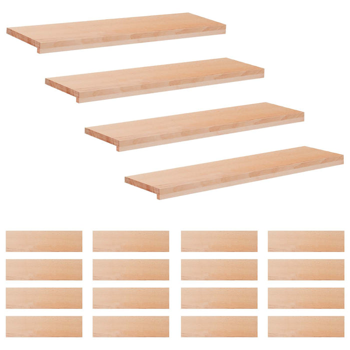 Trepte de scară 20 buc. 90 x 30 x 2 cm natural WALTI
